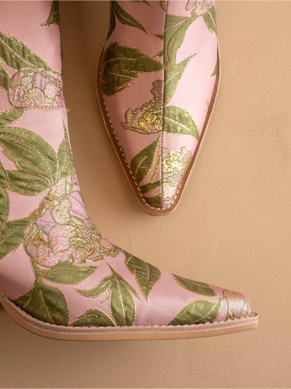The Tesha | Rose Garden Floral Cowboy Boot - Picture 2 of 3
